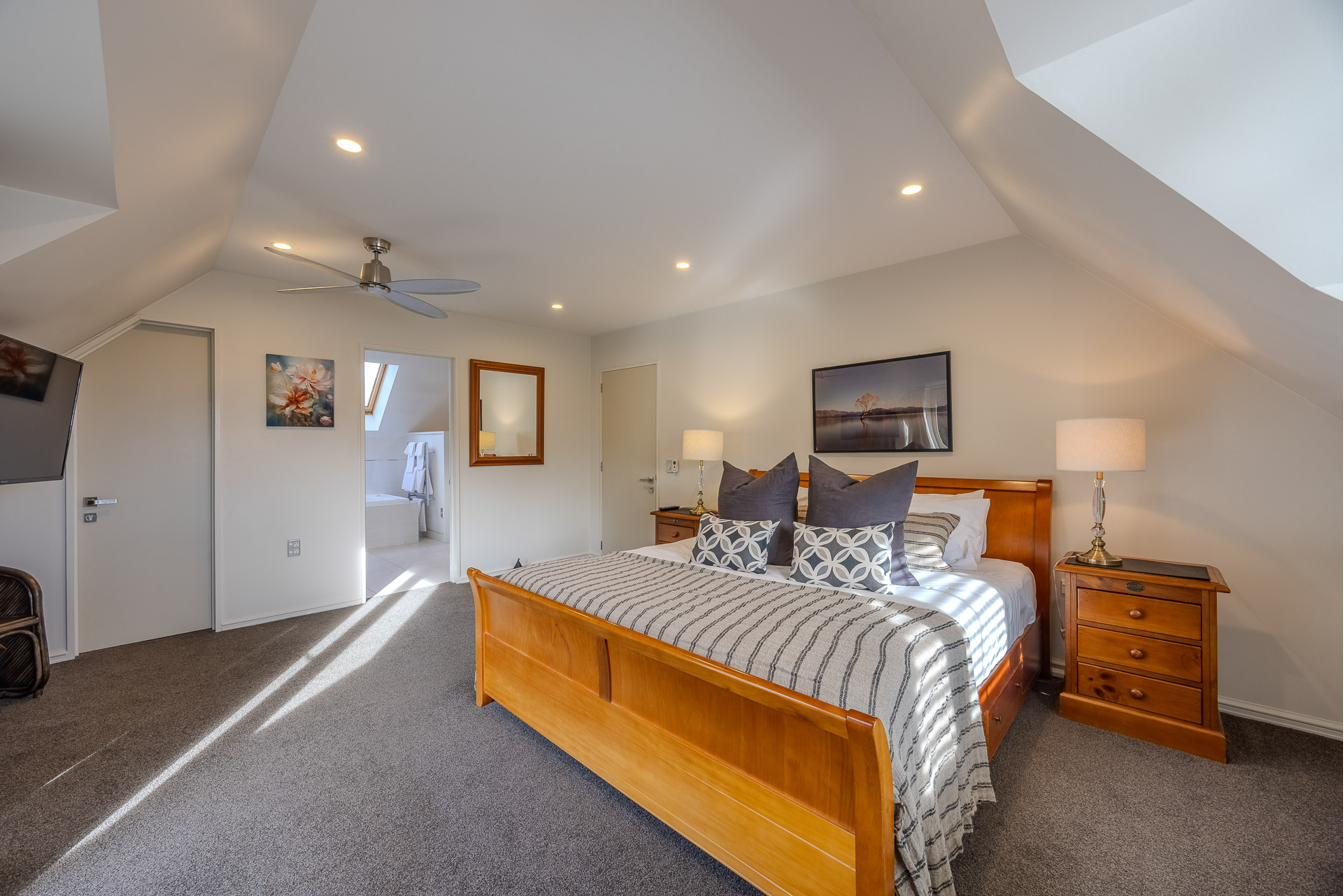 The Sanctuary master suite at Mishika Retreat